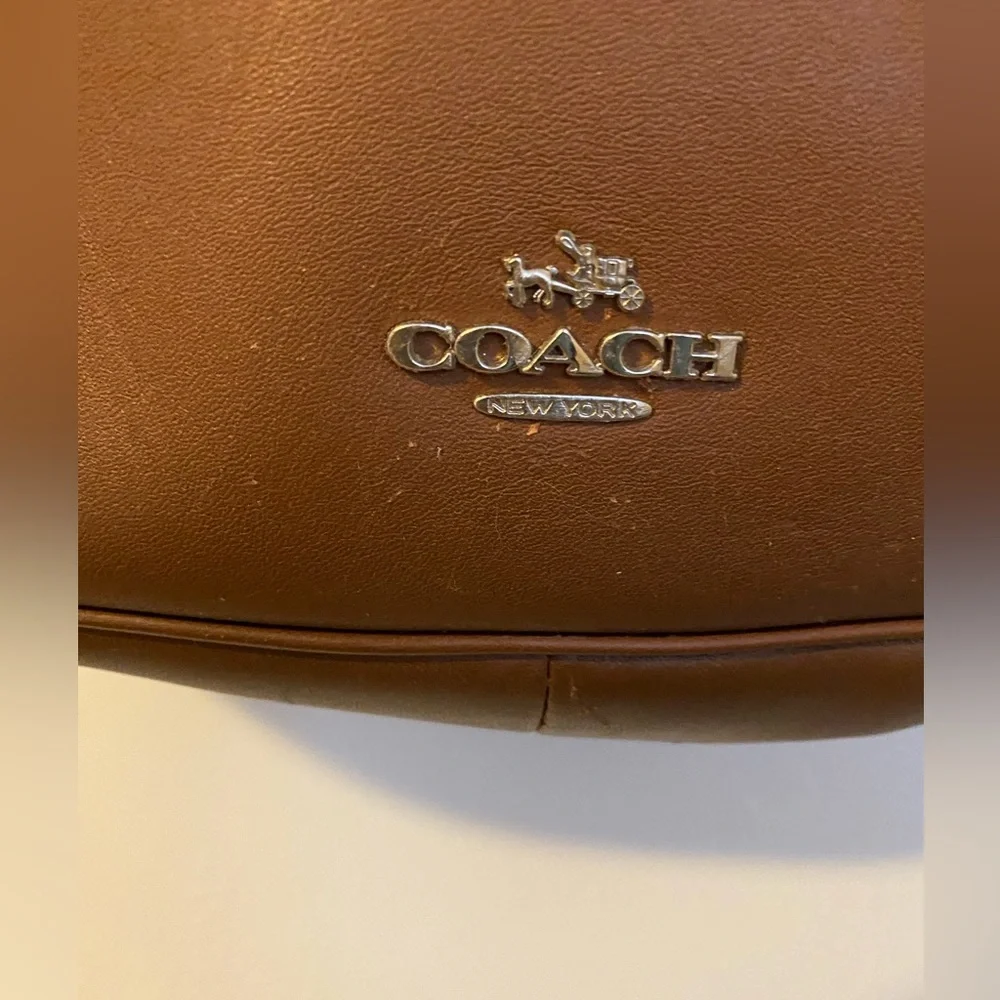 Coach Nomad hobo bag brown leather - Picture 4 of 11